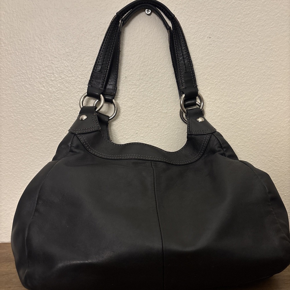 Coach SoHo Lynn Hobo Shoulder Bag Black Leather Purse Y2K D1126-F17219 READ DESC - Picture 4 of 12